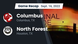 Recap: Columbus  vs. North Forest  2022