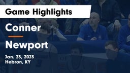 Conner  vs Newport  Game Highlights - Jan. 23, 2023