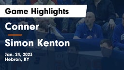 Conner  vs Simon Kenton  Game Highlights - Jan. 24, 2023