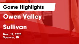 Owen Valley  vs Sullivan  Game Highlights - Nov. 14, 2020