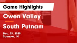 Owen Valley  vs South Putnam  Game Highlights - Dec. 29, 2020