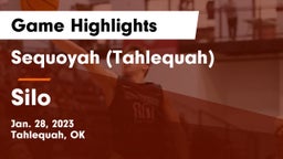 Sequoyah (Tahlequah)  vs Silo  Game Highlights - Jan. 28, 2023
