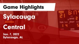 Sylacauga  vs Central  Game Highlights - Jan. 7, 2022
