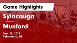 Sylacauga  vs Munford  Game Highlights - Jan. 17, 2023