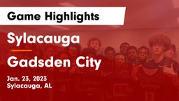 Sylacauga  vs Gadsden City  Game Highlights - Jan. 23, 2023