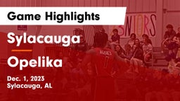 Sylacauga   vs Opelika  Game Highlights - Dec. 1, 2023