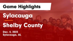 Sylacauga   vs Shelby County  Game Highlights - Dec. 4, 2023