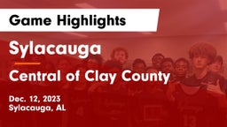 Sylacauga   vs Central  of Clay County Game Highlights - Dec. 12, 2023