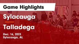 Sylacauga   vs Talladega  Game Highlights - Dec. 16, 2023