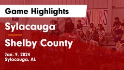 Sylacauga   vs Shelby County  Game Highlights - Jan. 9, 2024