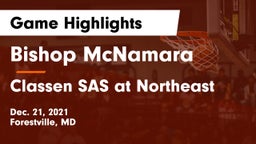 Bishop McNamara  vs Classen SAS at Northeast Game Highlights - Dec. 21, 2021