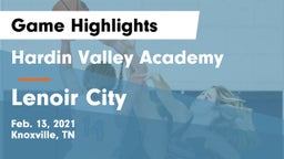 Hardin Valley Academy vs Lenoir City  Game Highlights - Feb. 13, 2021