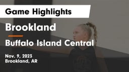 Brookland  vs Buffalo Island Central  Game Highlights - Nov. 9, 2023