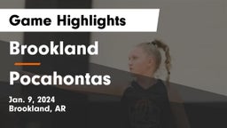 Brookland  vs Pocahontas  Game Highlights - Jan. 9, 2024