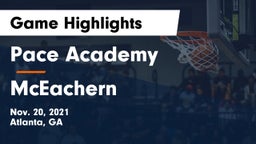 Pace Academy vs McEachern  Game Highlights - Nov. 20, 2021