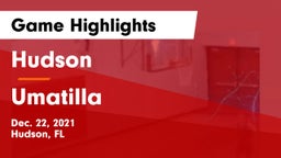 Hudson  vs Umatilla  Game Highlights - Dec. 22, 2021