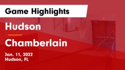 Hudson  vs Chamberlain  Game Highlights - Jan. 11, 2022