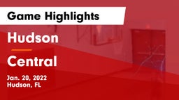 Hudson  vs Central  Game Highlights - Jan. 20, 2022