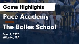 Pace Academy vs The Bolles School Game Highlights - Jan. 2, 2020