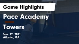 Pace Academy vs Towers  Game Highlights - Jan. 22, 2021