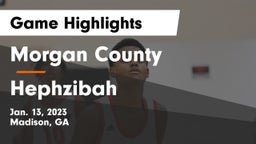 Morgan County  vs Hephzibah  Game Highlights - Jan. 13, 2023