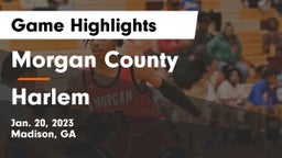 Morgan County  vs Harlem  Game Highlights - Jan. 20, 2023
