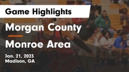Morgan County  vs Monroe Area  Game Highlights - Jan. 21, 2023