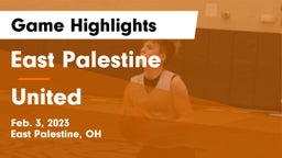 East Palestine  vs United  Game Highlights - Feb. 3, 2023