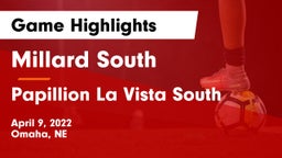 Millard South  vs Papillion La Vista South  Game Highlights - April 9, 2022