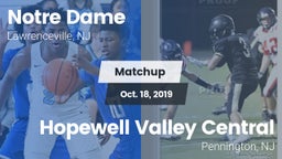 Matchup: Notre Dame High vs. Hopewell Valley Central  2019