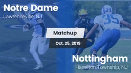 Matchup: Notre Dame High vs. Nottingham  2019