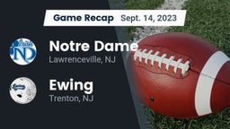 Recap: Notre Dame  vs. Ewing  2023