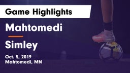 Mahtomedi  vs Simley  Game Highlights - Oct. 5, 2019