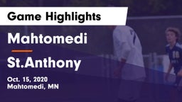 Mahtomedi  vs St.Anthony  Game Highlights - Oct. 15, 2020