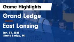 Grand Ledge  vs East Lansing  Game Highlights - Jan. 31, 2023