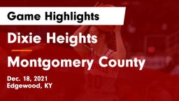 Dixie Heights  vs Montgomery County  Game Highlights - Dec. 18, 2021