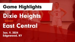 Dixie Heights  vs East Central  Game Highlights - Jan. 9, 2024