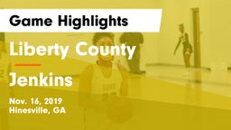 Liberty County  vs Jenkins  Game Highlights - Nov. 16, 2019