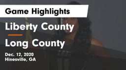 Liberty County  vs Long County  Game Highlights - Dec. 12, 2020