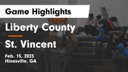 Liberty County  vs St. Vincent  Game Highlights - Feb. 15, 2023