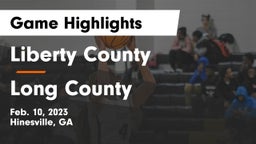Liberty County  vs Long County  Game Highlights - Feb. 10, 2023