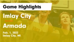 Imlay City  vs Armada  Game Highlights - Feb. 1, 2022