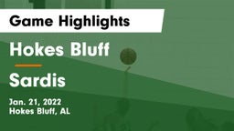 Hokes Bluff  vs Sardis  Game Highlights - Jan. 21, 2022