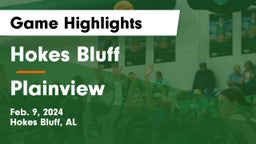 Hokes Bluff  vs Plainview  Game Highlights - Feb. 9, 2024