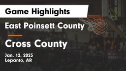 East Poinsett County  vs Cross County  Game Highlights - Jan. 12, 2023