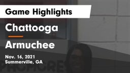 Chattooga  vs Armuchee Game Highlights - Nov. 16, 2021