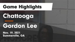 Chattooga  vs Gordon Lee Game Highlights - Nov. 19, 2021