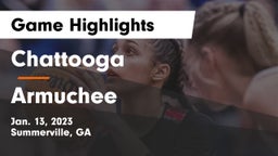 Chattooga  vs Armuchee  Game Highlights - Jan. 13, 2023