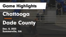 Chattooga  vs Dade County  Game Highlights - Dec. 8, 2023