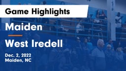 Maiden  vs West Iredell  Game Highlights - Dec. 2, 2022